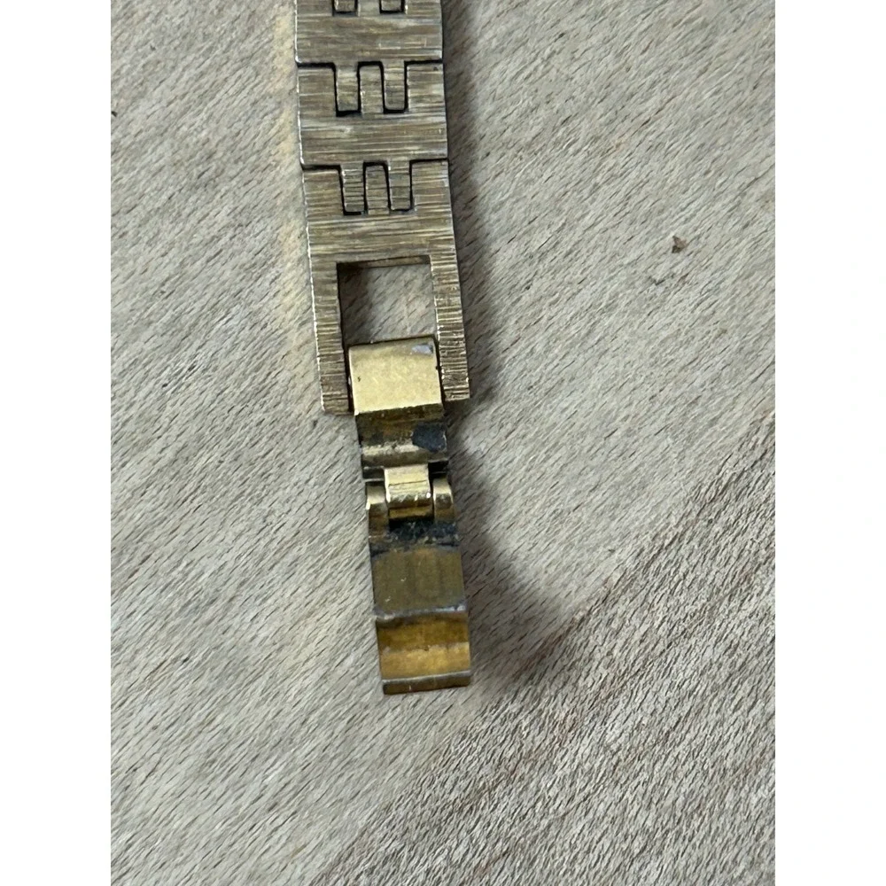 Vintage Citizen Quartz Rectangle Gold Tone Women's Watch‎ UNTESTED